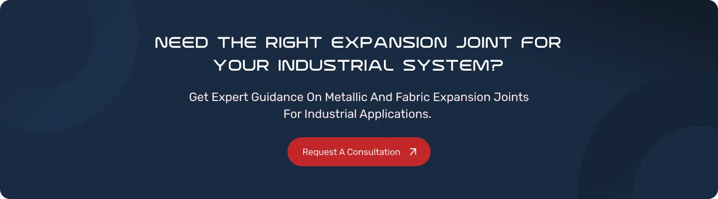 metallic vs fabric expansion joints industrial cta