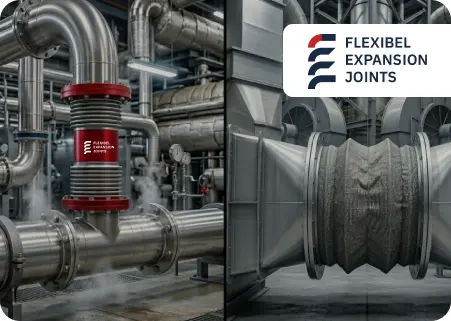 metallic vs  fabric expansion joints for industrial applications